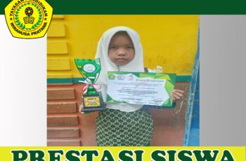 Juara III Pidato Bahasa Arab Putri