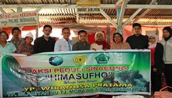 HIMASUFHO, YPWP & YPI NU PEDULI SINABUNG