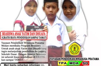 PROGRAM BEASISWA UNTUK ANAK YATIM DAN DHUAFA