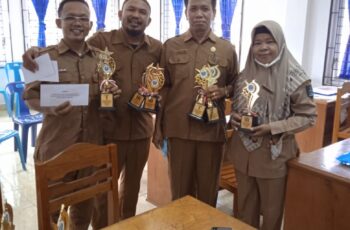 Ketua Yayasan Pendidikan Wiranusa Pratama Raih Juara I Lomba Karya Tulis Ilmiah Antar Guru Se-Kota Sibolga