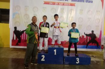 Siswa SDS Wira Mandiri Borong Prestasi Karate Dalam Ajang Kejurda Lemkari Se-Sumatera Utara