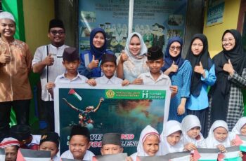 YPWP Medan Salurkan Bantuan Kemanusiaan Palestina Melalui Human Initiative