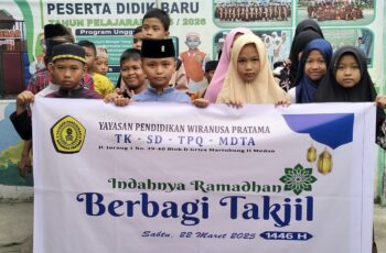 PKR 1446 H YPWP Medan Ditutup Dengan Kegiatan Buka Puasa Bersama dan Berbagi Takjil