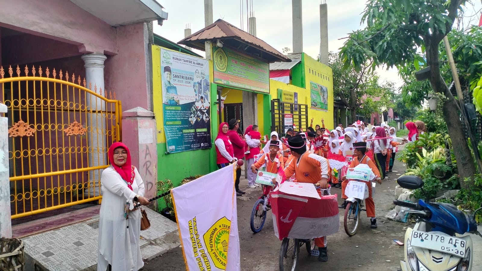 Pawai sepeda hias Medan