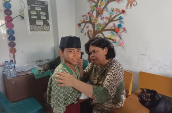 Jaga Kesehatan Siswa, Puskesmas Martubung Gelar Pemeriksaan Kesehatan di SD Swasta Wira Mandiri